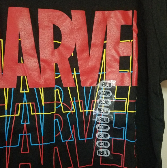 Marvel Black Tee - Picture 3 of 4